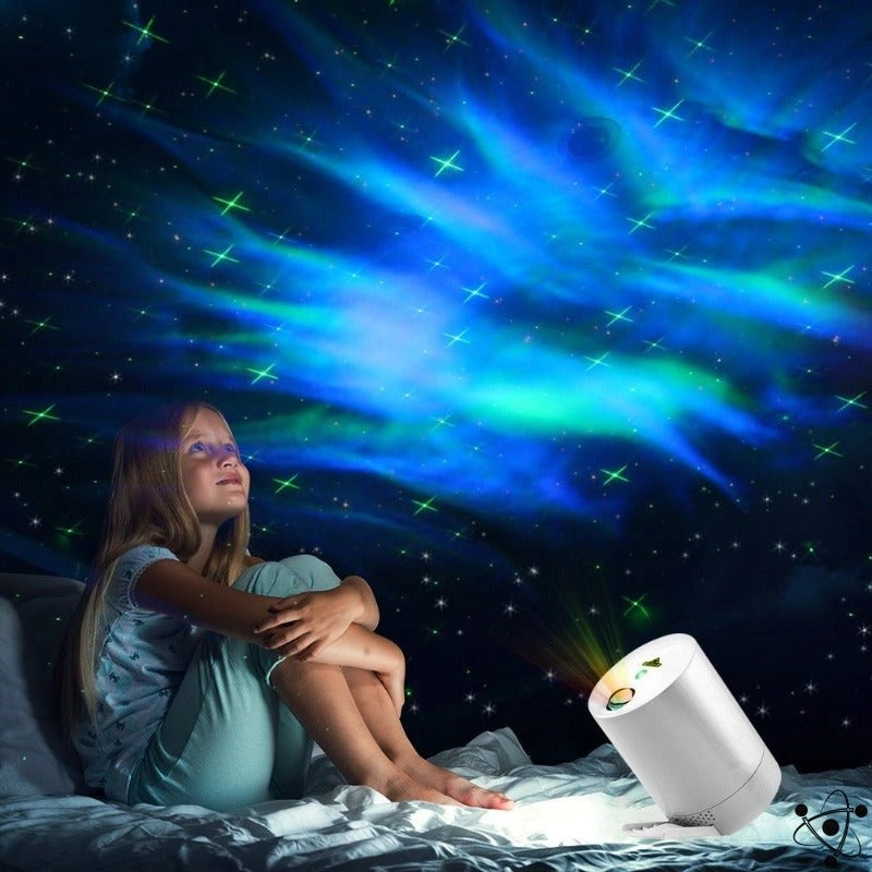 Projecteur Galaxie - La veilleuse spectacle et lampe de chevet – Une  Veilleuse