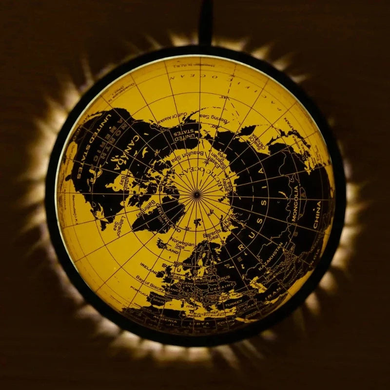 Globe Magnétique Terrestre Déco Science