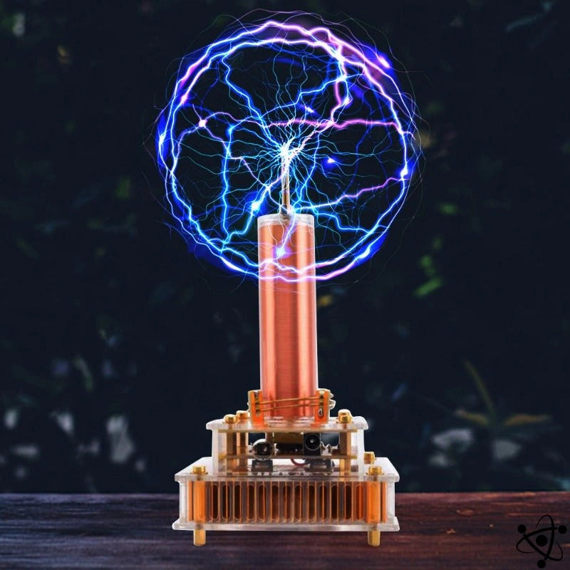 Musical Tesla Coil  With Acrylic Shell Déco Science