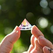Pyramidal Optical Light Prism Science Decor