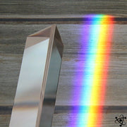 Optical White Traditionnal Prism Science Decor