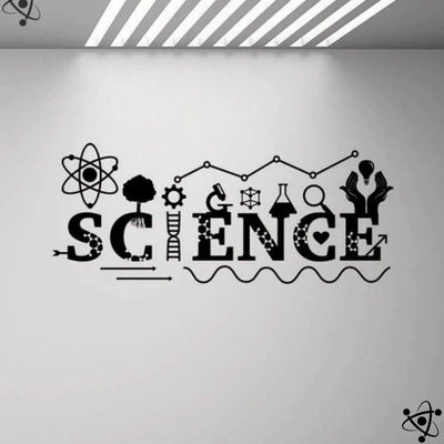 Sticker Murale Science Déco Science