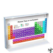 Tableau Périodique en Acrylique Multicolore Déco Science