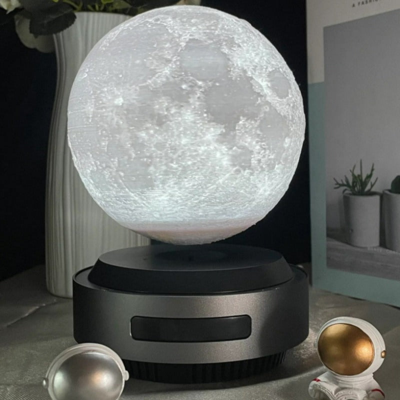 Lampe en Lévitation Lune 3D Déco Science