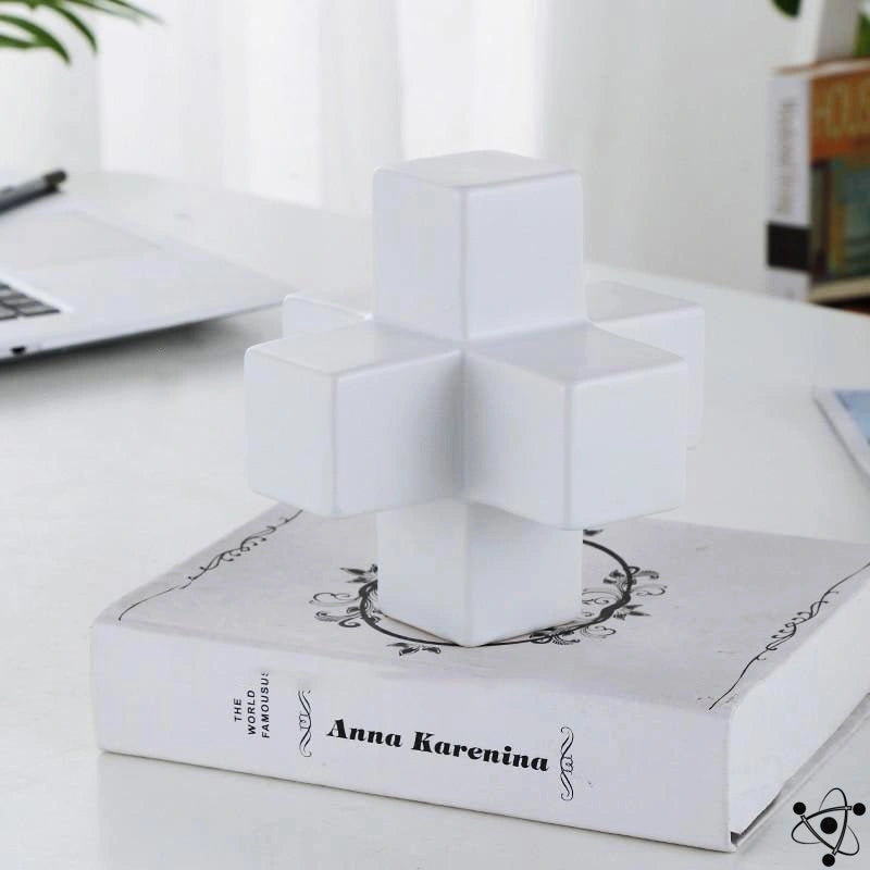 Cube de Décoration en Céramique Déco Science