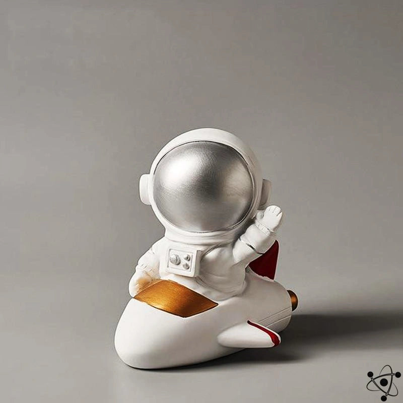 Figurine Astronaute Fusée Déco Science