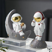 Figurine Astronautes Musiciens Déco Science