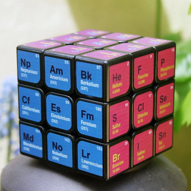 Rubik's Cube Elements Périodique Déco Science
