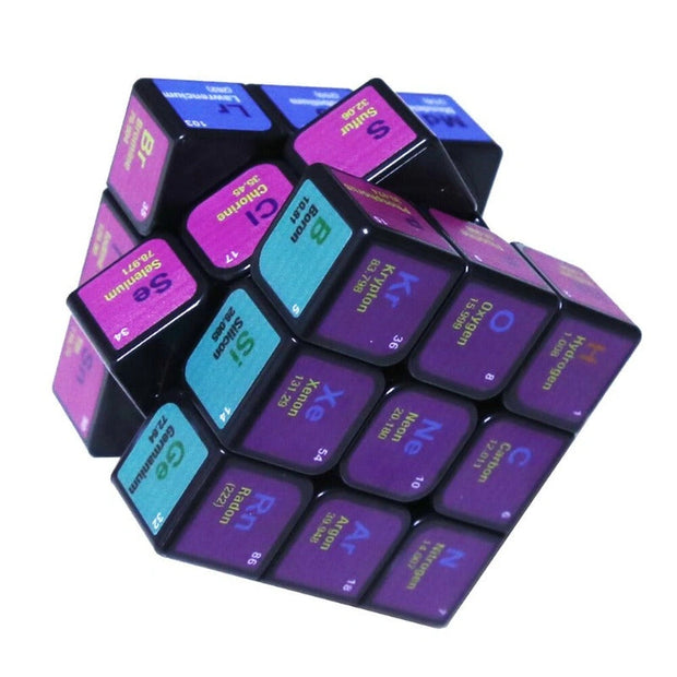 Rubik's Cube Elements Périodique Déco Science