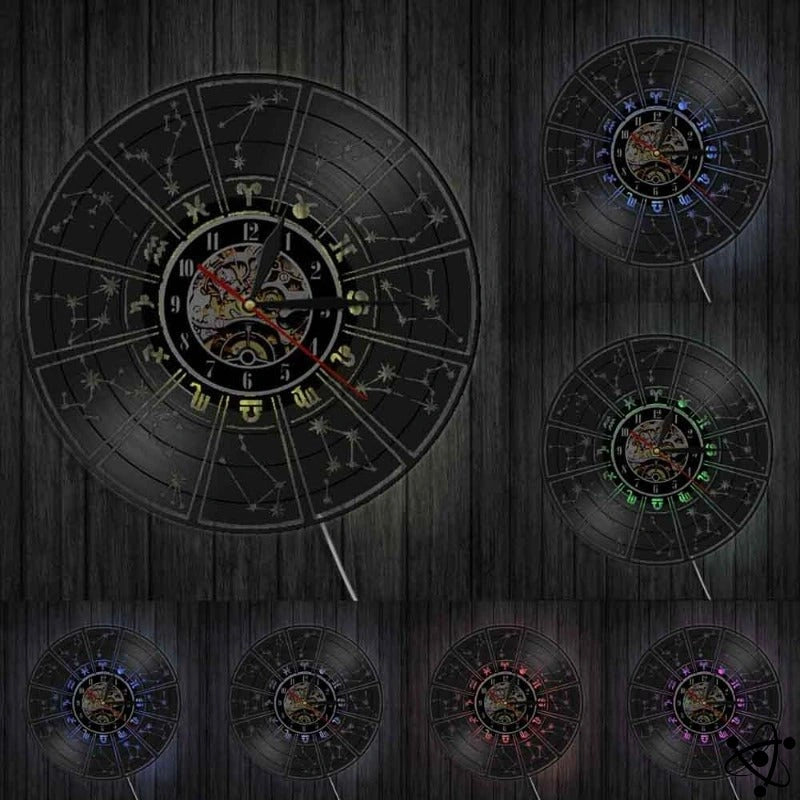 Horloge Murale Originale Constellation LED Déco Science