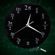 Horloge Murale Originale Formules Pi Déco Science