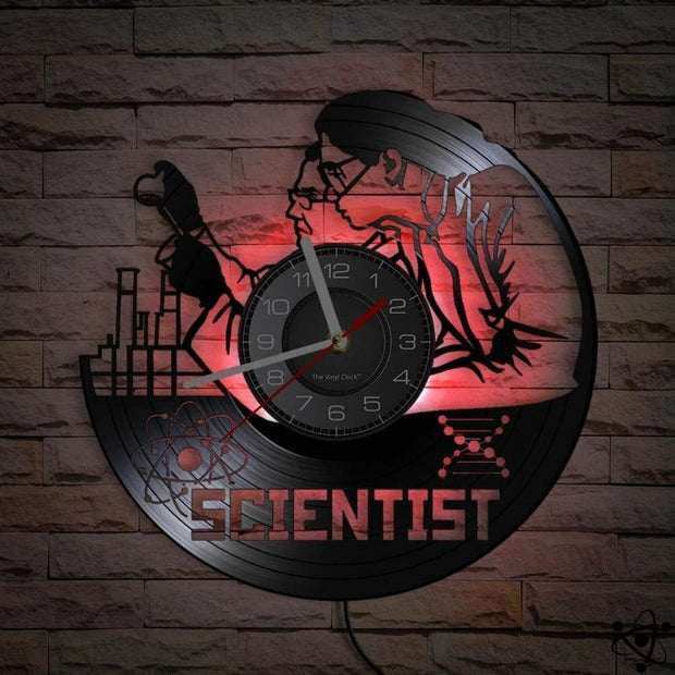 Horloge Murale Originale Scientifiques Déco Science
