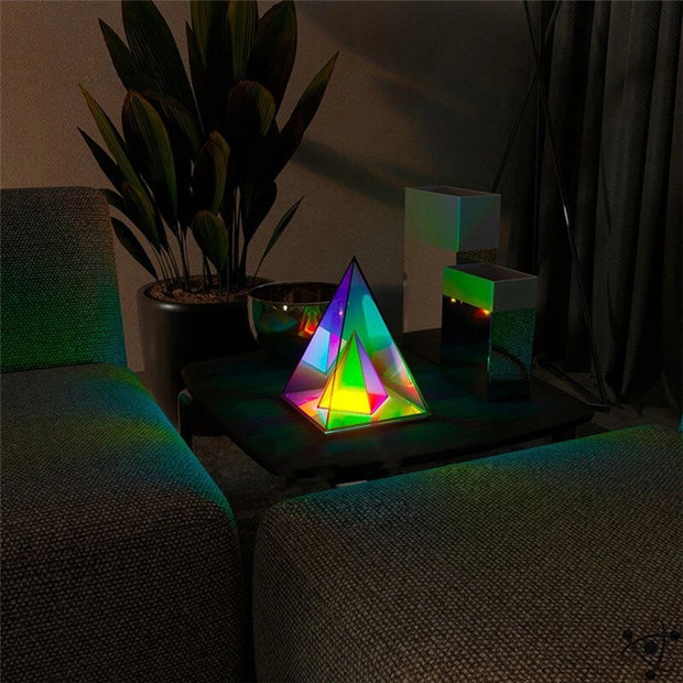 Lampe Pyramide Infini Déco Science