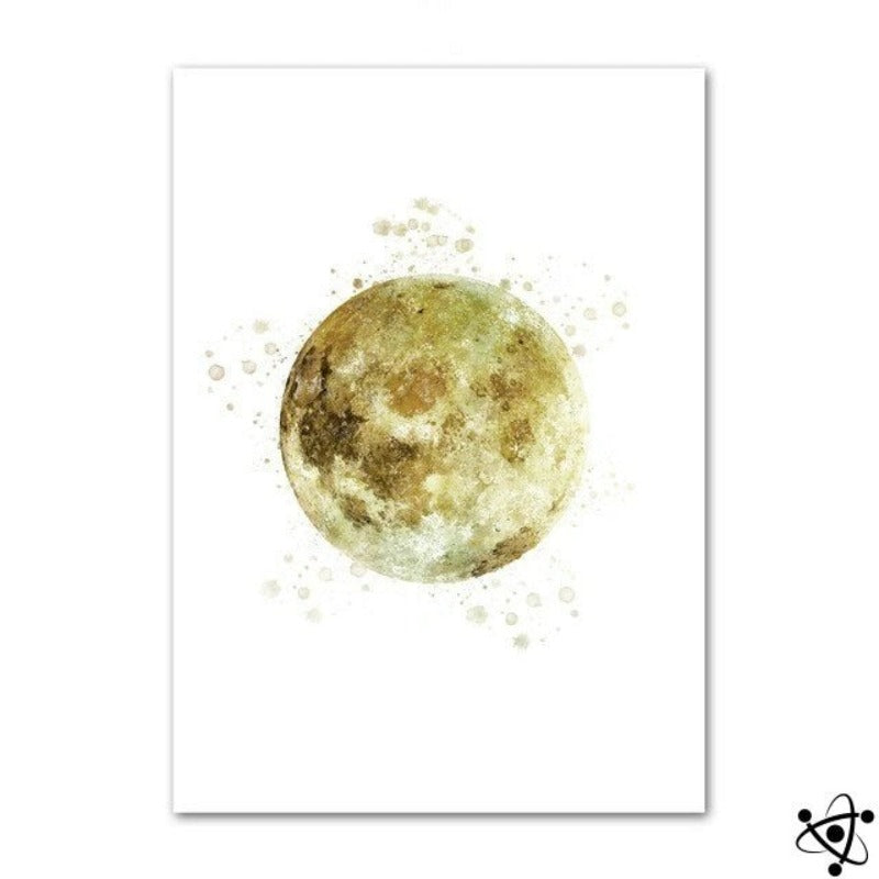 Poster Astronaute | Lune Déco Science