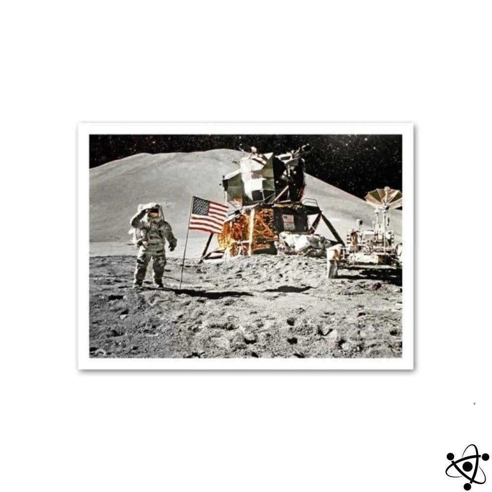 Poster Astronaute Apollo 15 Déco Science