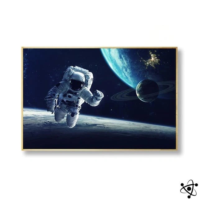 Poster Astronaute Espace Déco Science