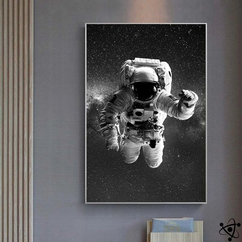 Poster Astronaute de la NASA dans l'Espace Déco Science
