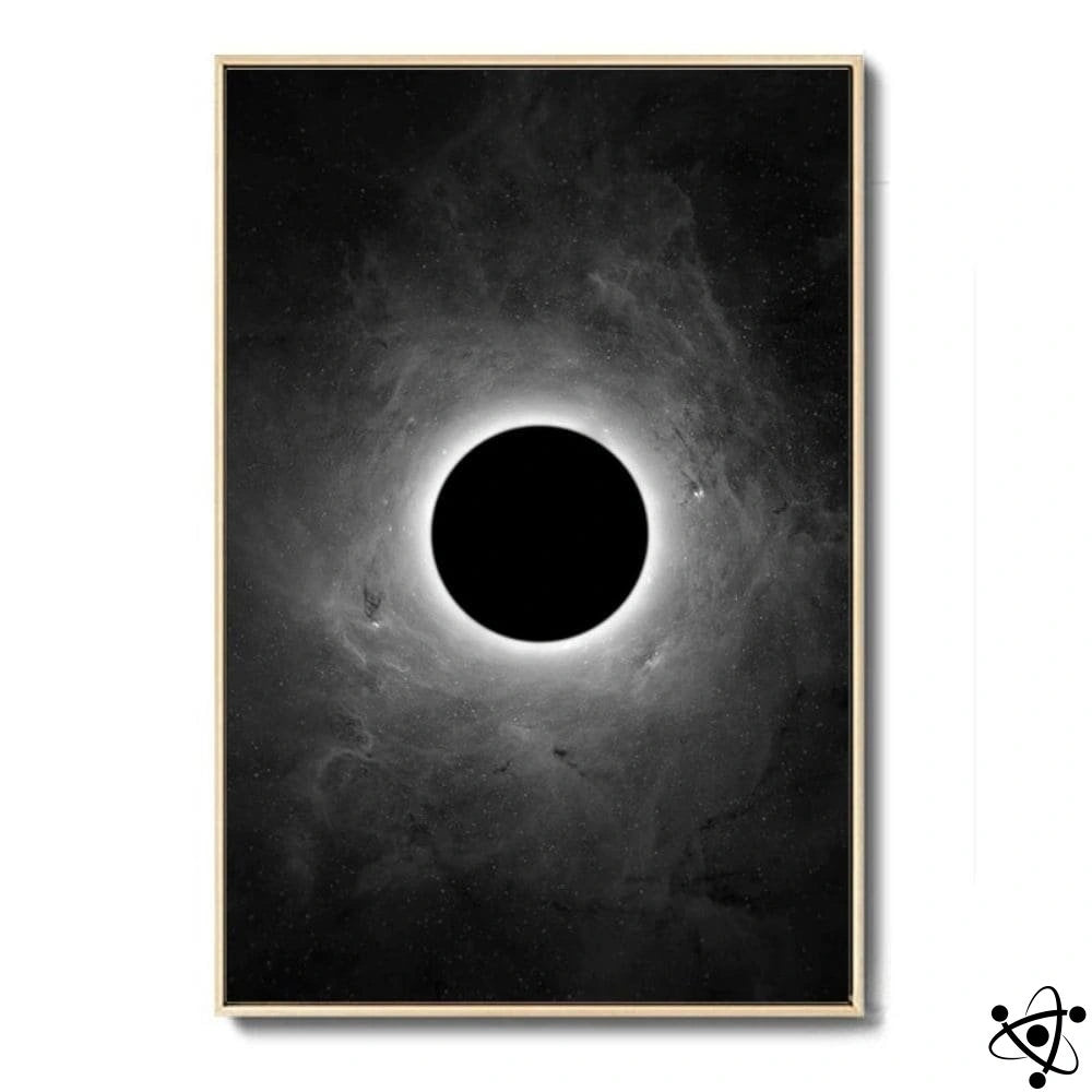 Poster Éclipse Solaire Totale Déco Science