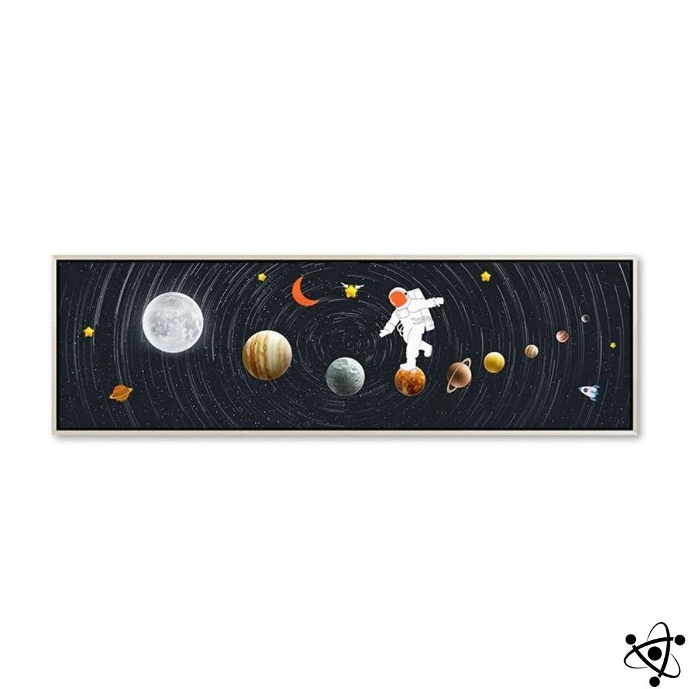 Poster Parcours d'Astronaute dans l'Espace Déco Science