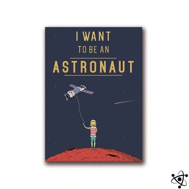 Poster Rêve d'Astronaute Déco Science