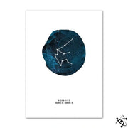 Poster Signes du Zodiaque | Constellations Déco Science