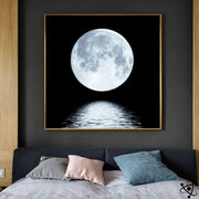 Poster pleine lune Déco Science