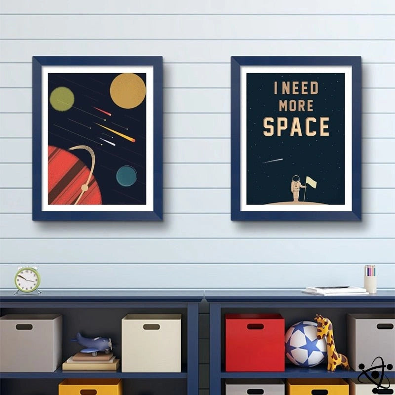 Posters Astronomie pour Enfants Déco Science