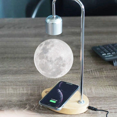 Lampe Magnétique Lune Design Déco Science