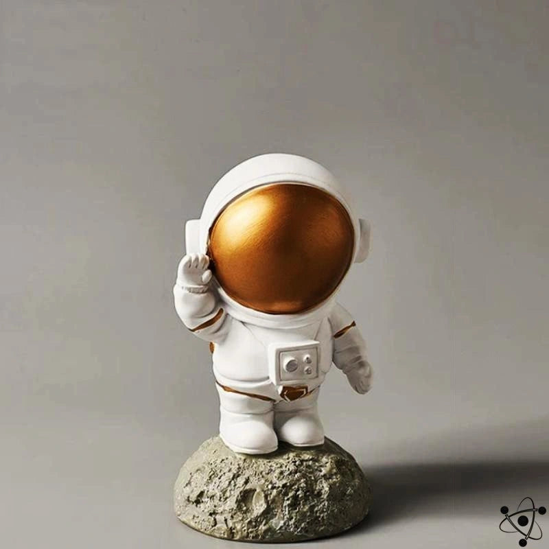 Figurine Astronaute Rocher Déco Science