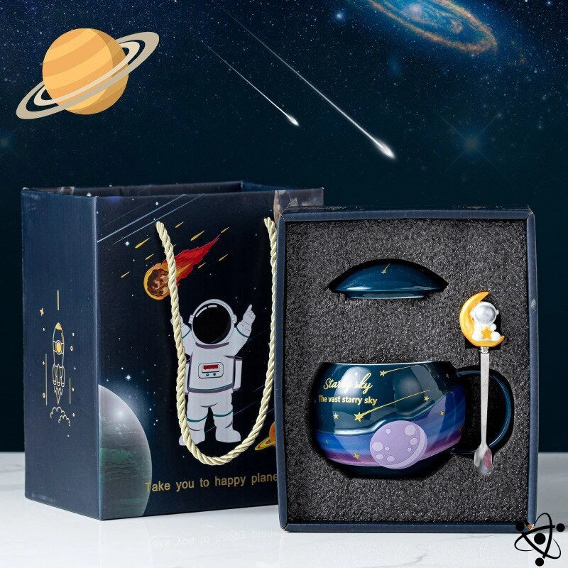 Tasse Dastronaute De Planète Spatiale, Boîte-cadeau De Tasse De