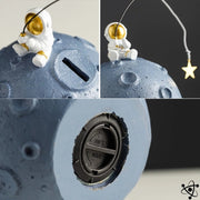 Tirelire Lune & Astronaute Déco Science