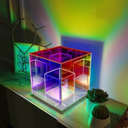 Cube Infini Lampe Déco Science
