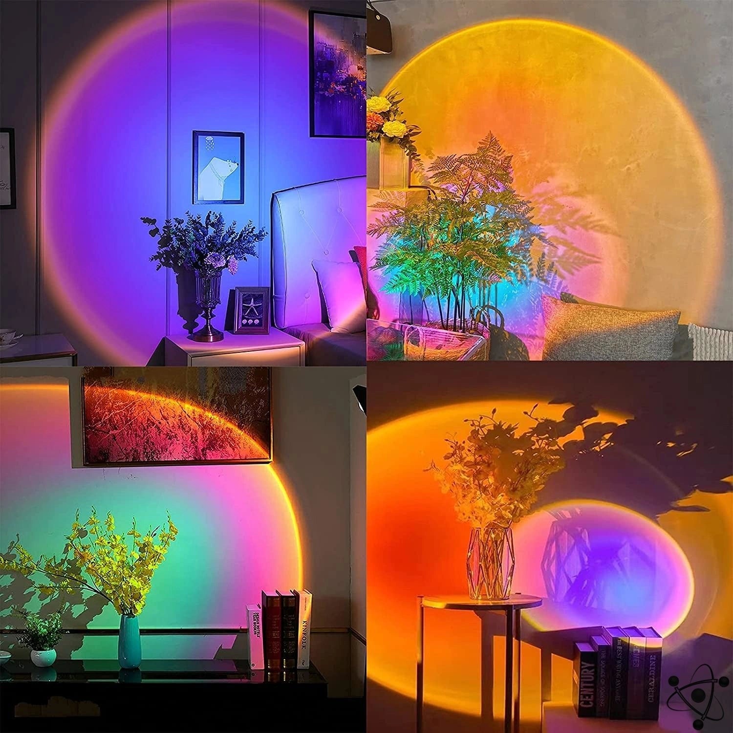 Lampe Coucher de Soleil 16 couleurs • Livraison Offerte – LampesDeChevet