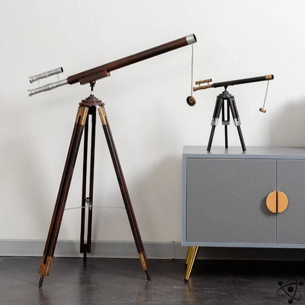 Télescope Vintage Déco Science