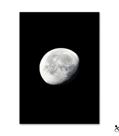 Affiche photo de la Lune Déco Science