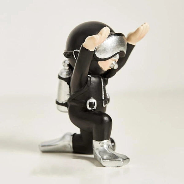 Figurine Porte Stylo Plongeurs Déco Science