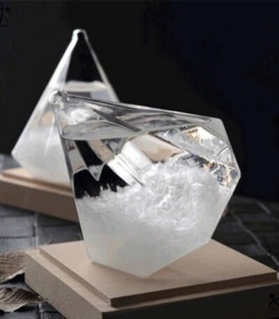 Baromètre à Cristaux Diamant Déco Science