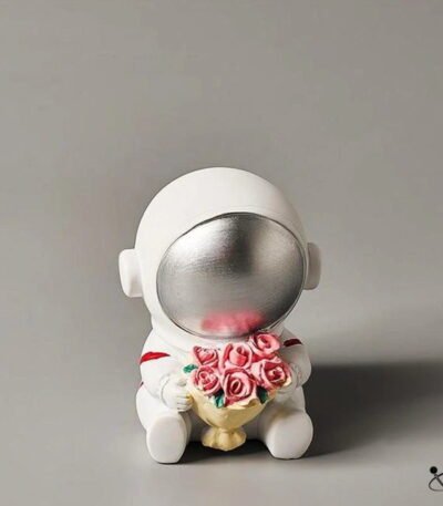 Figurine Astronaute Romantique Déco Science