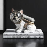 Figurine Chien Astronaute Déco Science