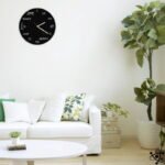 Horloge Murale Originale Arithmétique Déco Science