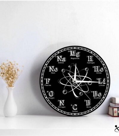 Horloge Murale Originale Atomique Déco Science