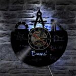 Horloge Murale Originale Géométrie E =mc² LED Déco Science