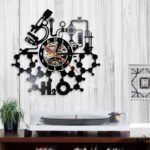 Horloge Murale Originale Laboratoire H2O LED Déco Science