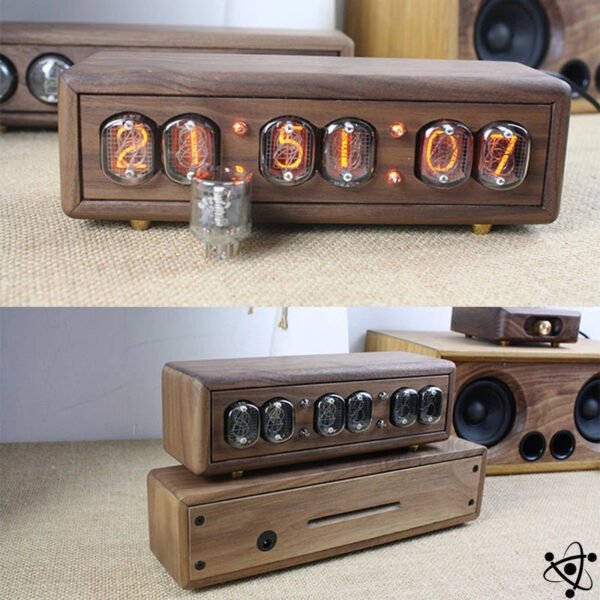 Horloge Nixie Tubes IN-4 ou QS30 Déco Science