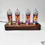 Horloge Tube Nixie Bluetooth Déco Science