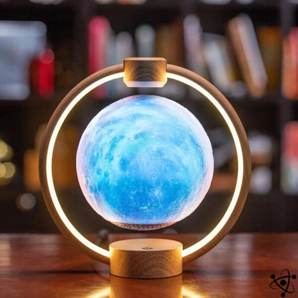 Lampe Magnétique Lune Multicolore Déco Science