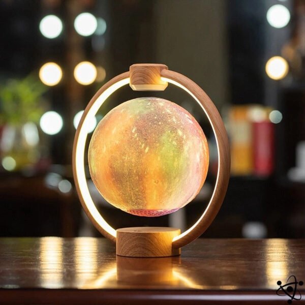 Lampe Magnétique Lune Multicolore Déco Science