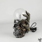 Lampe Plasma Crâne & Visage Déco Science