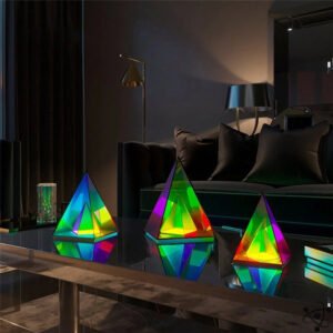 Lampe Pyramide Infini Déco Science