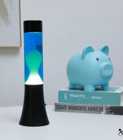 Lampe à Lave Bleu Déco Science